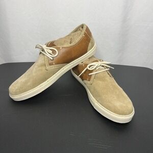 Steve Madden Men's Loafer Style No.‎ P Gavell 295 Tan & Brown Tie Shoes- Size 13